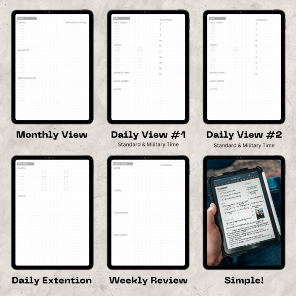 Daily Log Journal Templates